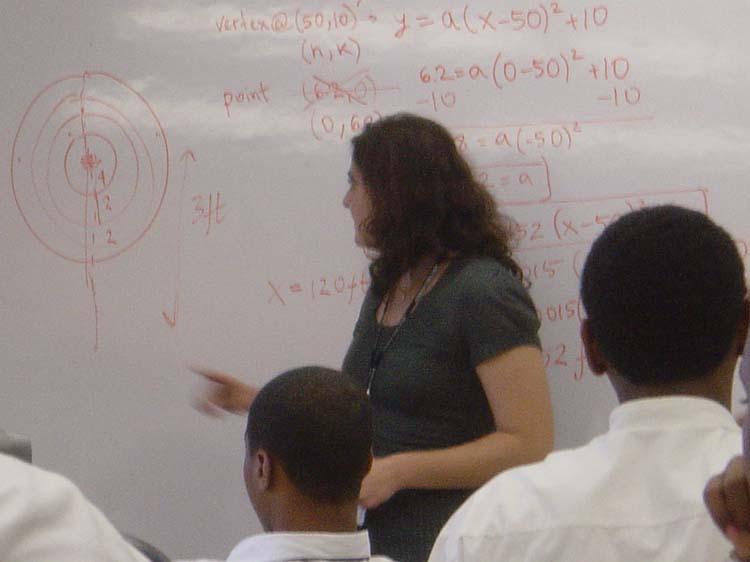 Teaching at Frederick Douglass Academy